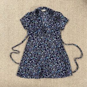 vintage floral dress